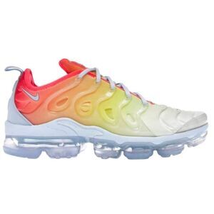 NIKE Air VaporMax Plus "Opti Yellow Laser Crimson' Running Shoes Size 7.5